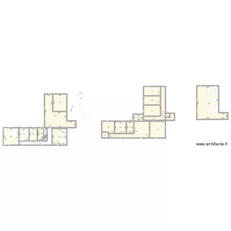 maison crespin. Plan de 