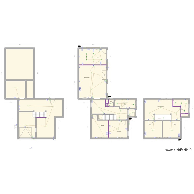 Maison-RDC-Elec. Plan de 0 pièce et 0 m2