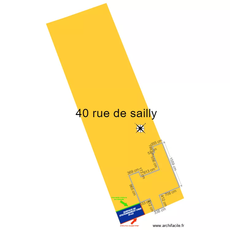 d&eacute;claration travaux descriptif . Plan de 