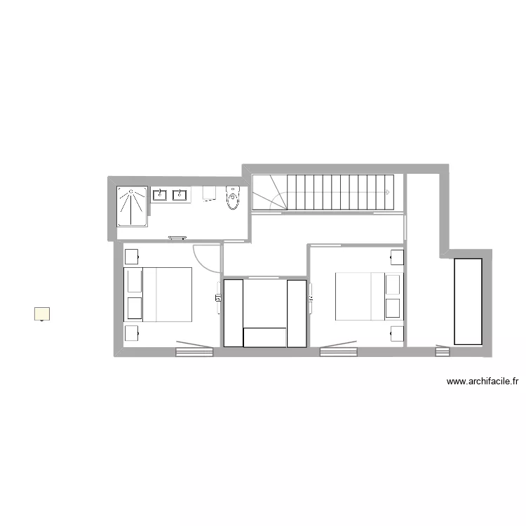 saint chely plan. Plan de 