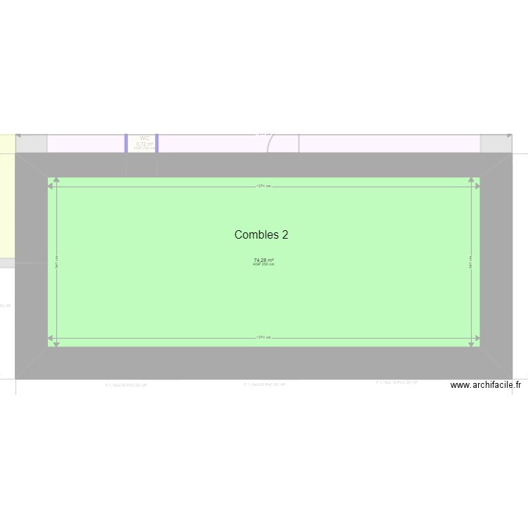 ML24001423. Plan de 16 pièces et 435 m2