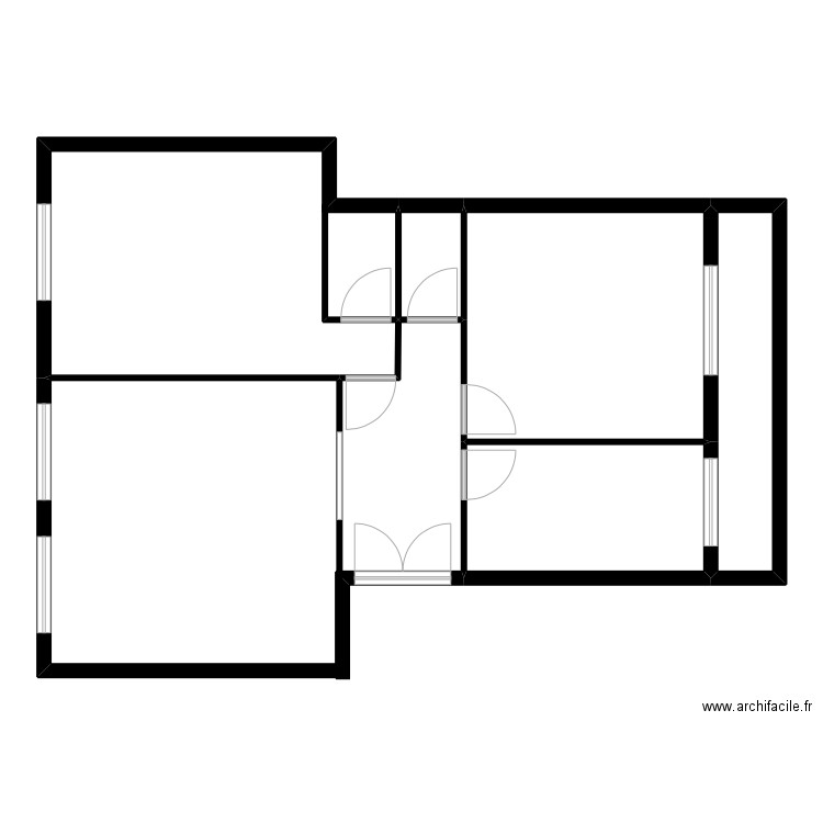 Reaulx. Plan de 6 pièces et 139 m2