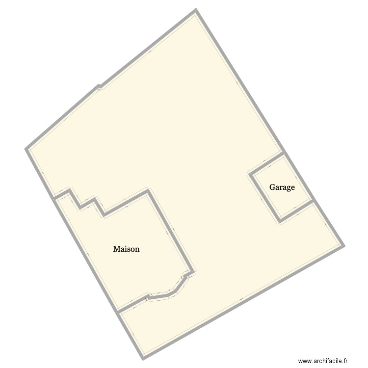 HIRSON 2. Plan de 3 pièces et 747 m2