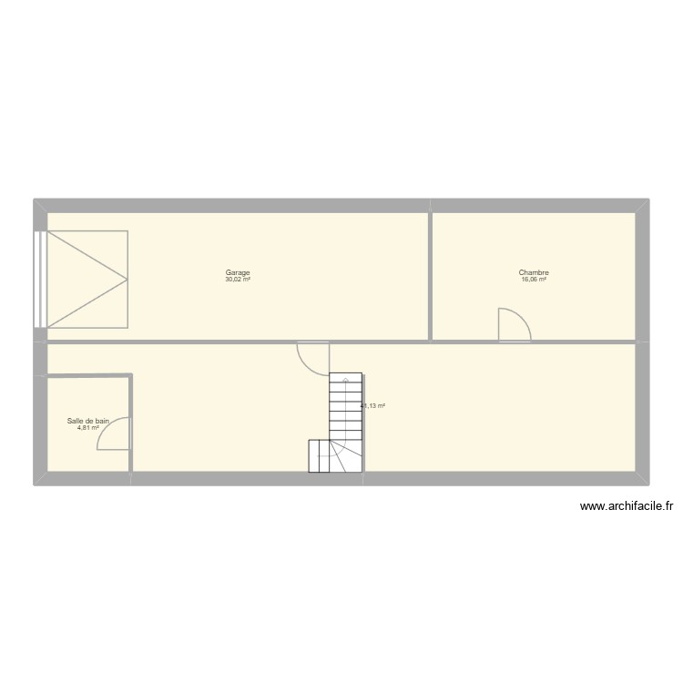 sous sol moi. Plan de 0 pièce et 0 m2