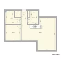 maison avec decrochage 1 seule partie sous toit