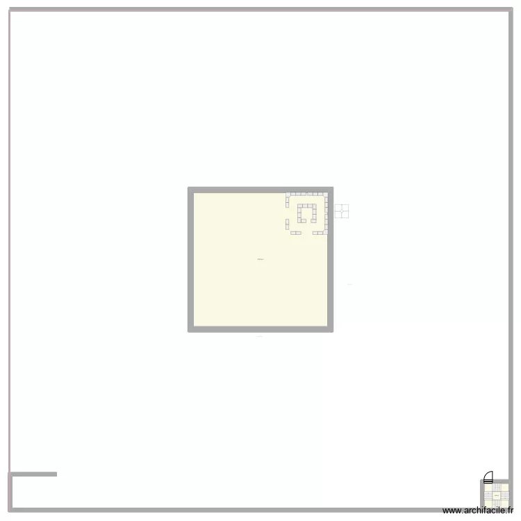 Pyramide 2. Plan de 