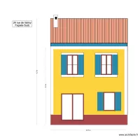 fa&ccedil;ade jardin avec baie