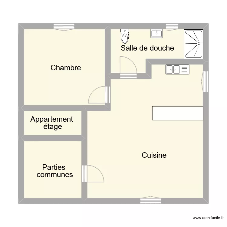 mairie. Plan de 5 Pièces et 63 m² mairie. Plan de 5 Pièces et 63 m²