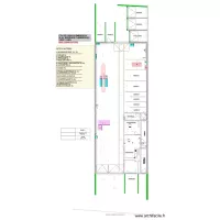 Plan de CTA DE CAEN CLEMENCEAU Zone CL- Le3