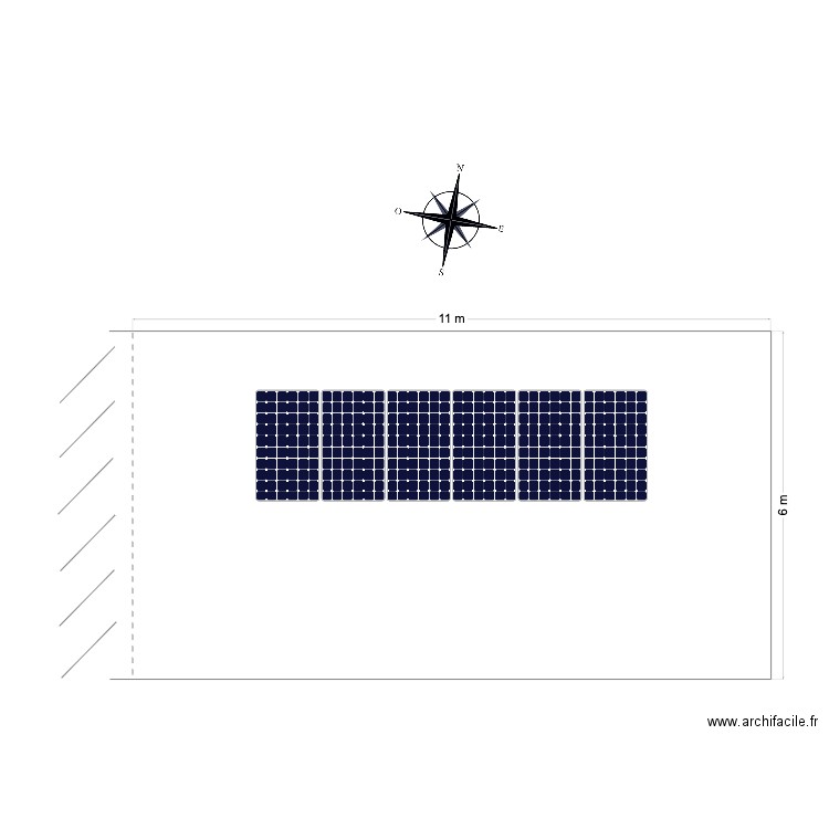 MAISON ROUSSON 3KWC. Plan de 0 pièce et 0 m2
