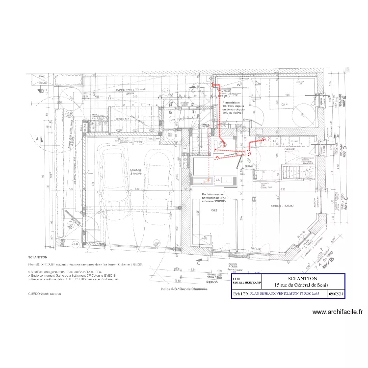 PLAN VMC RDC T3 Ind 5. Plan de 