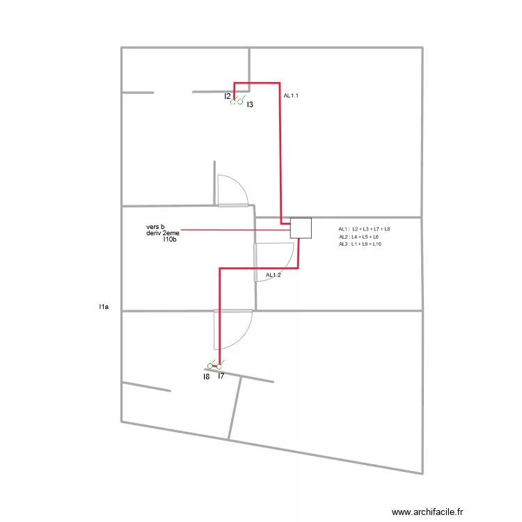PRIO lum 1 . Plan de 