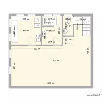 Garage + buanderie + Studio &agrave; l'etage