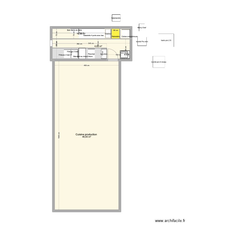 Plan basse Chico s 1. Plan de 6 pièces et 58 m2