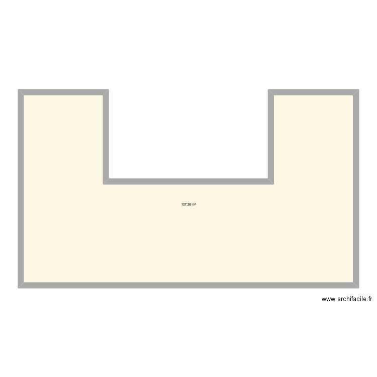 Gwada 4. Plan de 1 pièce et 107 m2