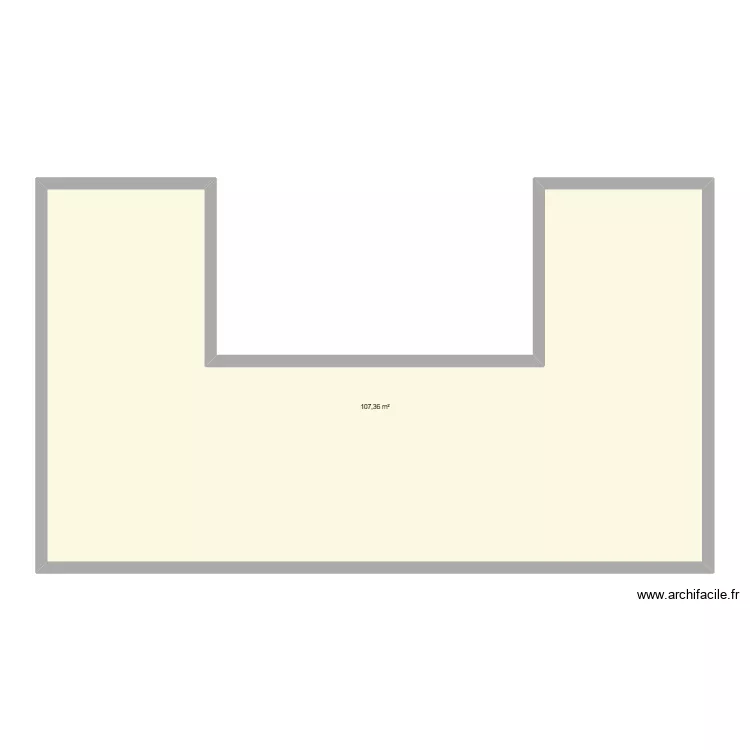 Gwada 4. Plan de 1 pièce et 107 m²