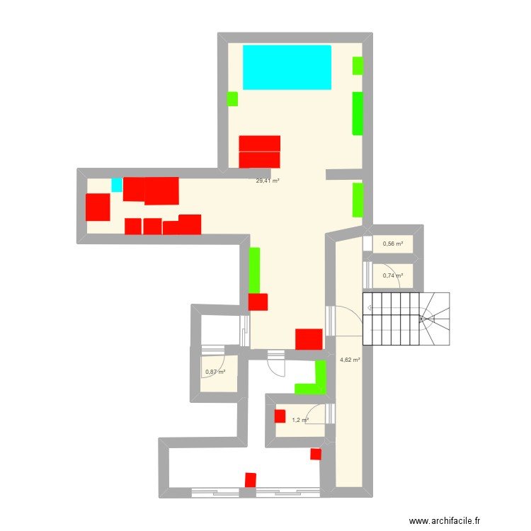 Antoine Parmentier. Plan de 0 pièce et 0 m2