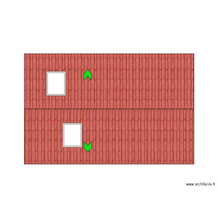 toiture après. Plan de 0 pièce et 0 m2