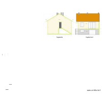 Plan de facade et toiture 2