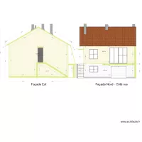 Plan de facade et toiture 3
