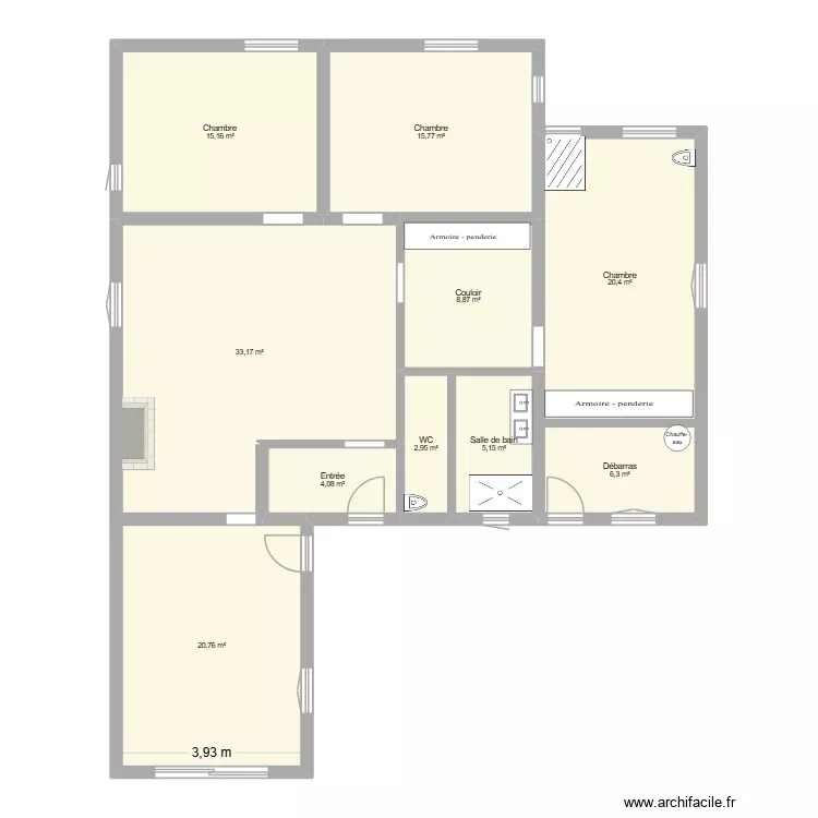 stvivien1. Plan de 10 Pièces et 133 m² stvivien1. Plan de 10 Pièces et 133 m²