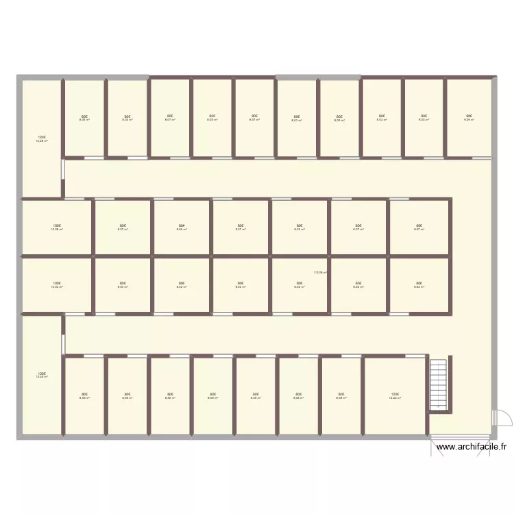 V3 entrepot JRF. Plan de 