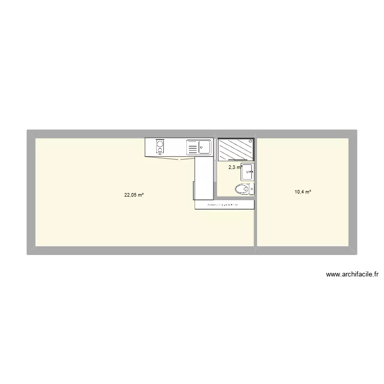 appartement. Plan de 