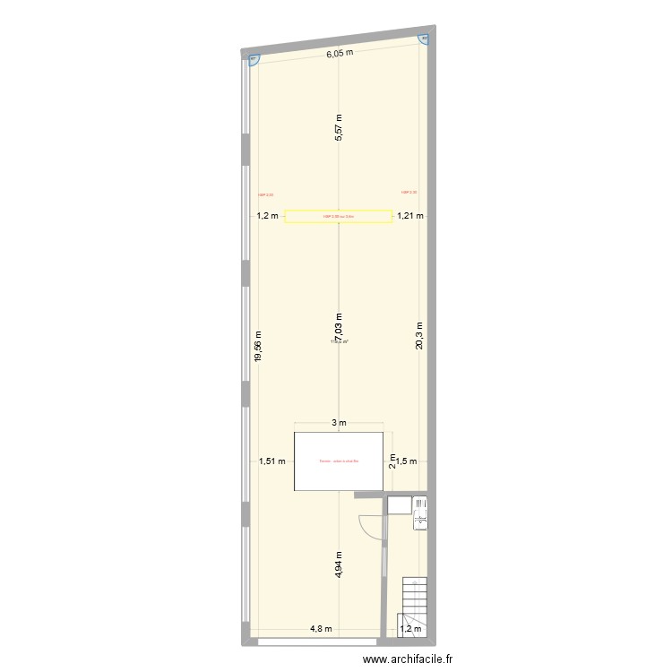 GC_SE 2 etage. Plan de 0 pièce et 0 m2