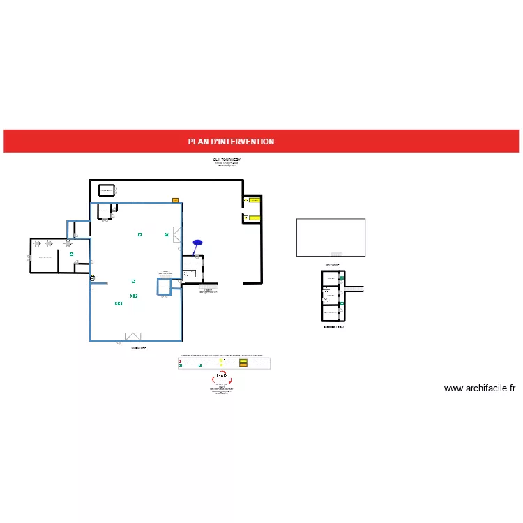 CLH BAt atelier 3. Plan de 
