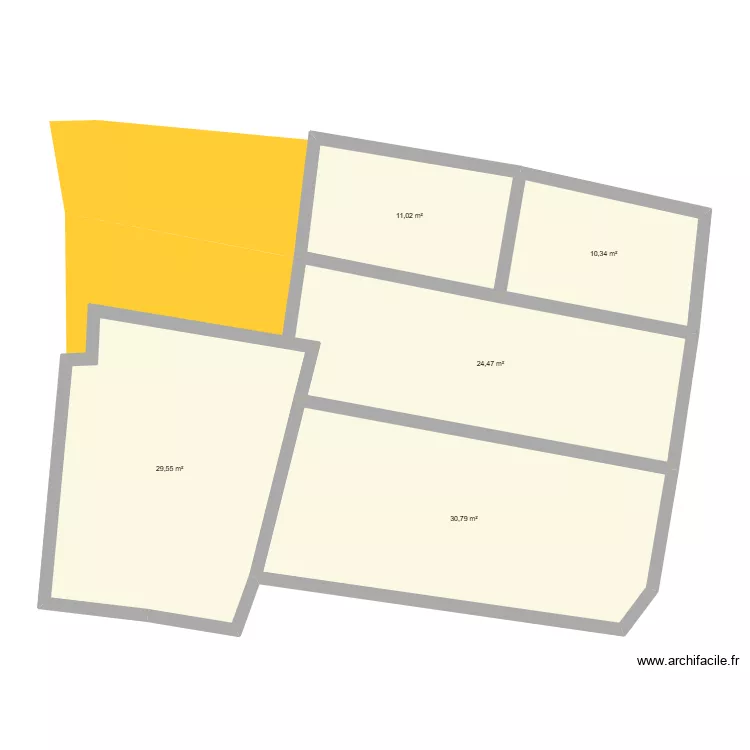Sauvagnat. Plan de 5 Pièces et 106 m² Sauvagnat. Plan de 5 Pièces et 106 m²