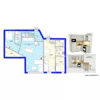 Brian&ccedil;on 4 am&eacute;nag&eacute; 2 appartements