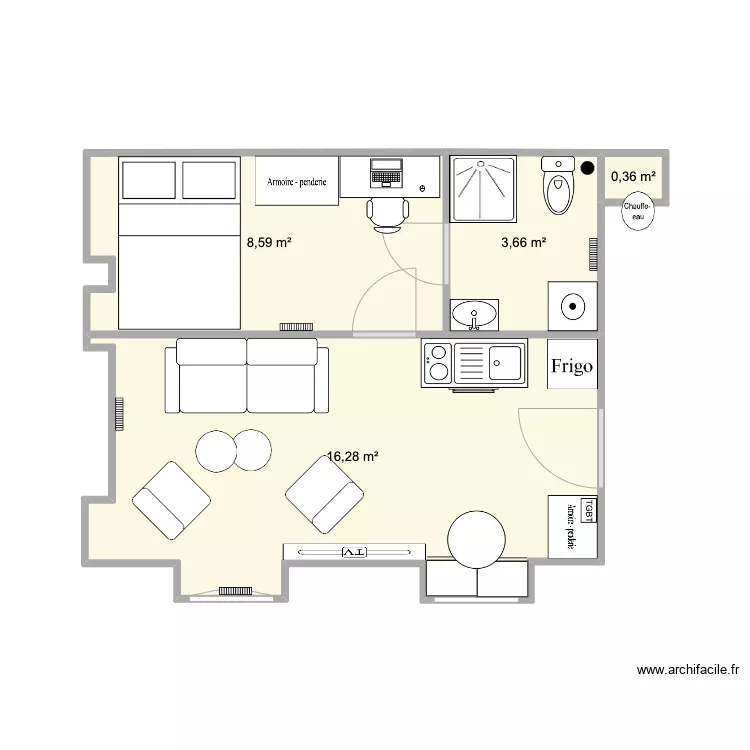 AL DARBEFEUILLE V3. Plan de 