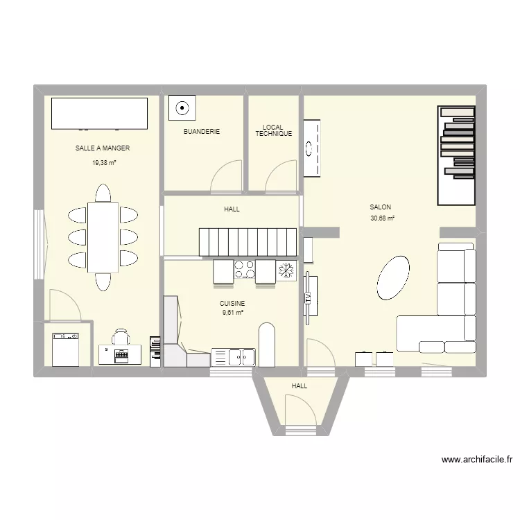 RDC BERGER MIMIE. Plan de 
