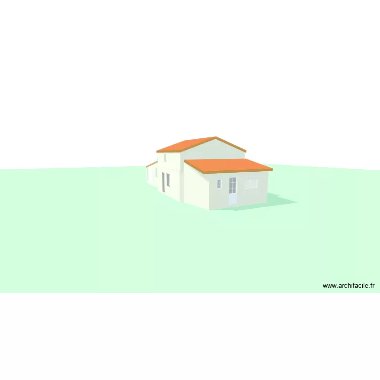 Plan existant 3. Plan de 5  et 115 m²