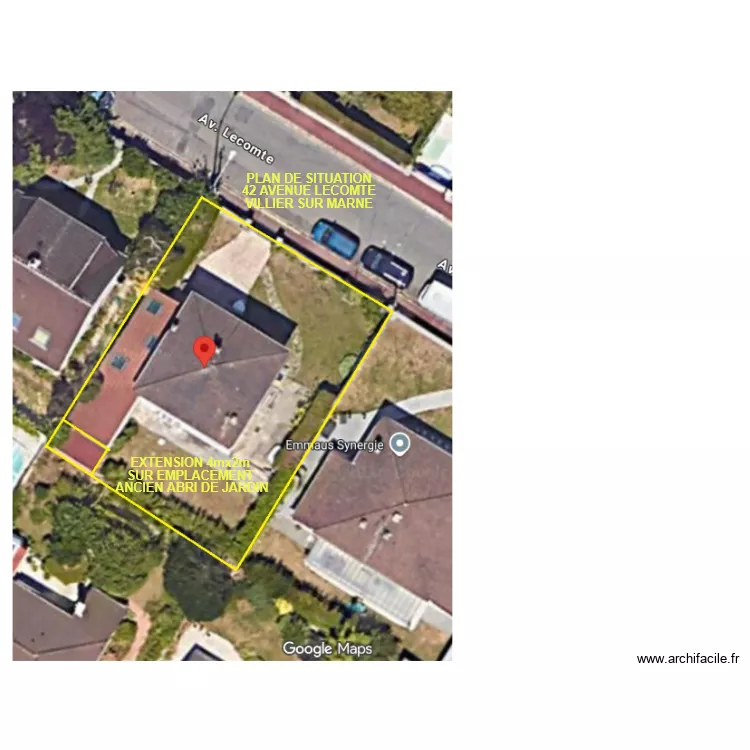 LAETITA PLAN DE SITUATION. Plan de 