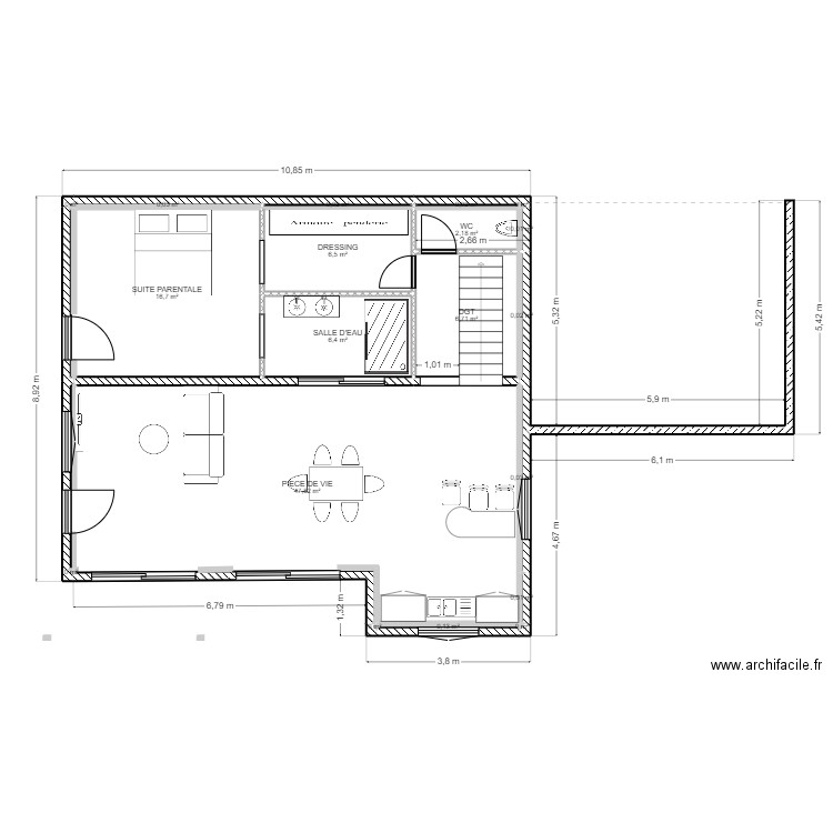 APS PLAN RDC LALAYE 2. Plan de 0 pièce et 0 m2