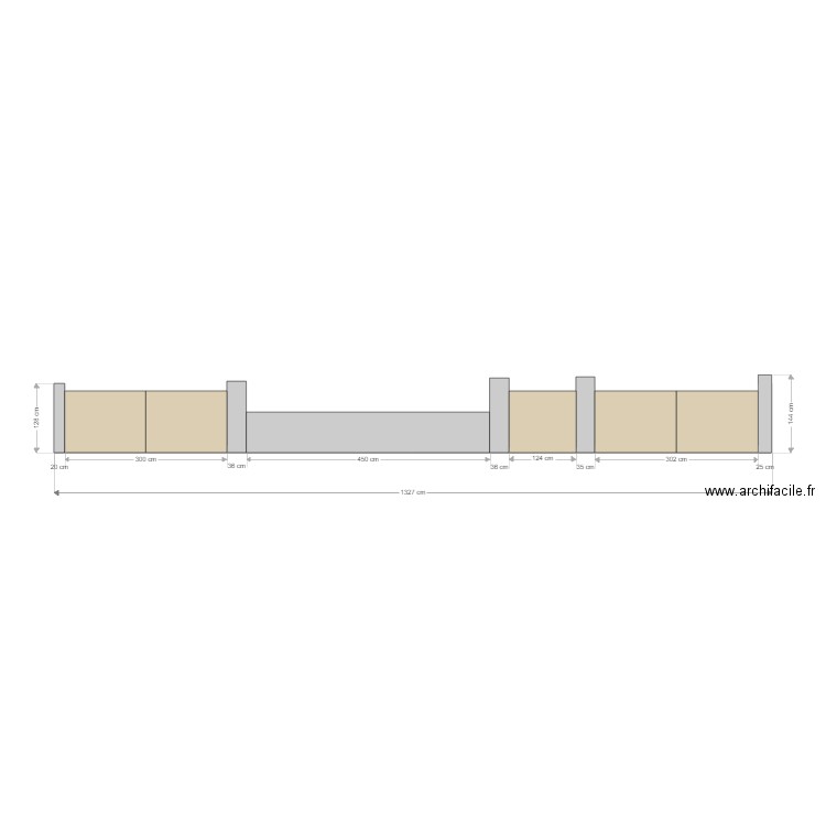 NAVARRO (clôture existante). Plan de 0 pièce et 0 m2