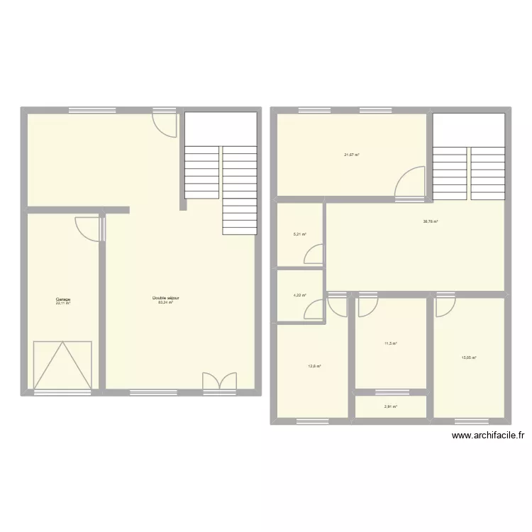 omar. Plan de 10  et 217 m²