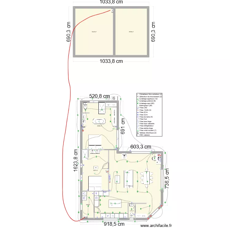 arnoult. Plan de 