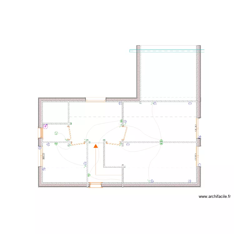 Archeriteguy &eacute;tage. Plan de 