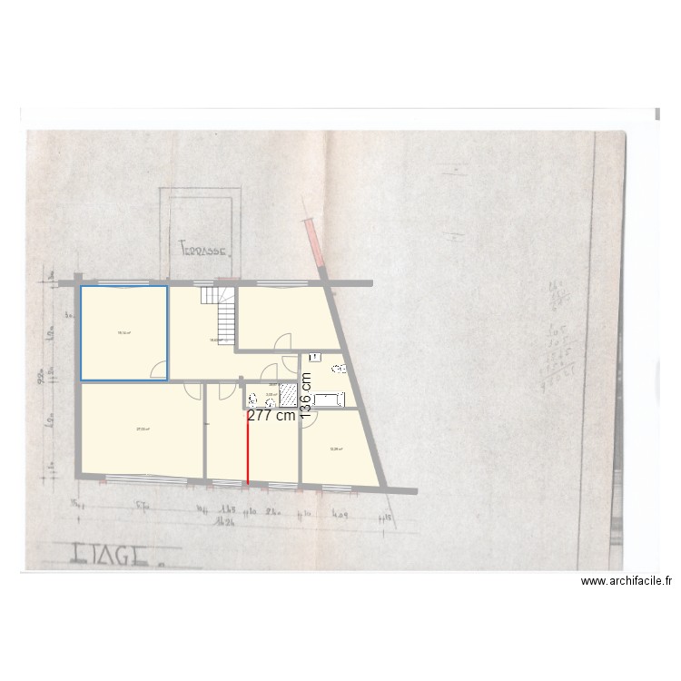Langeveld. Plan de 0 pièce et 0 m2