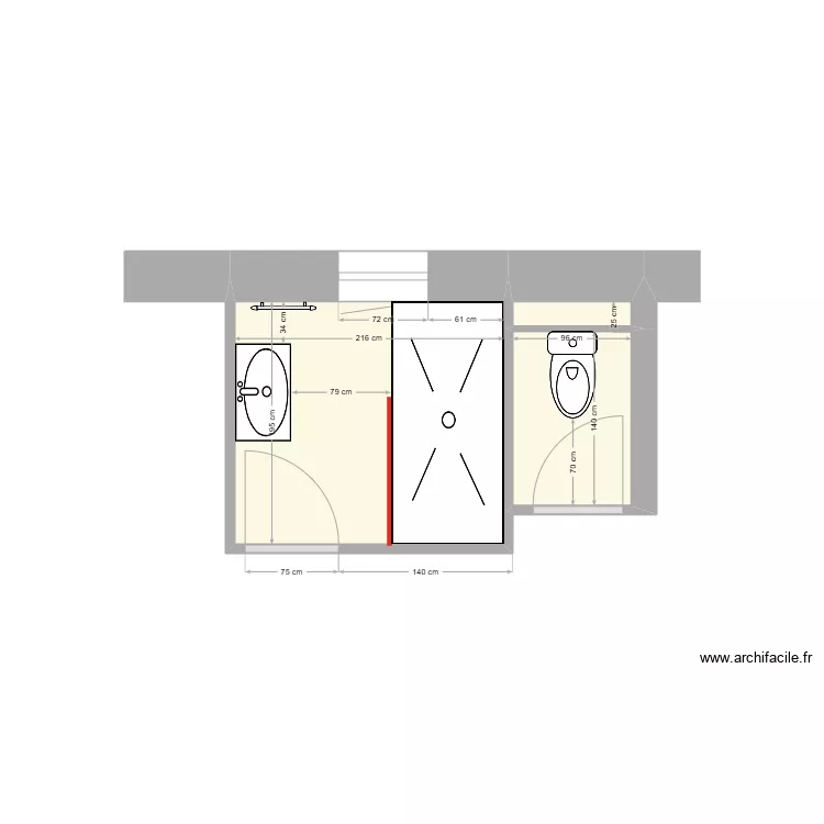 Bakalowicz SB 1 avec aménagement . Plan de Bakalowicz SB 1 avec aménagement . Plan de