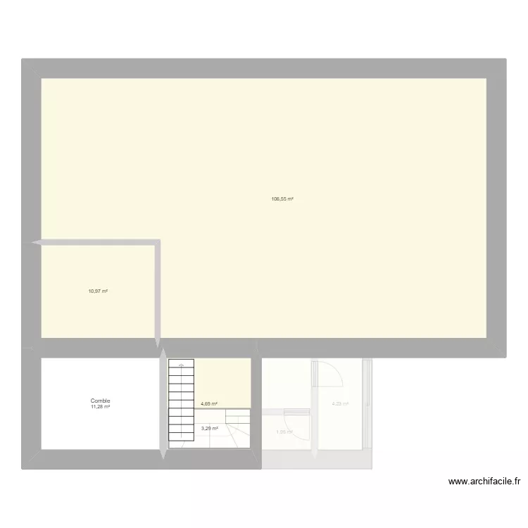 Buzet - TAnnerie - apres amenagement v2. Plan de 
