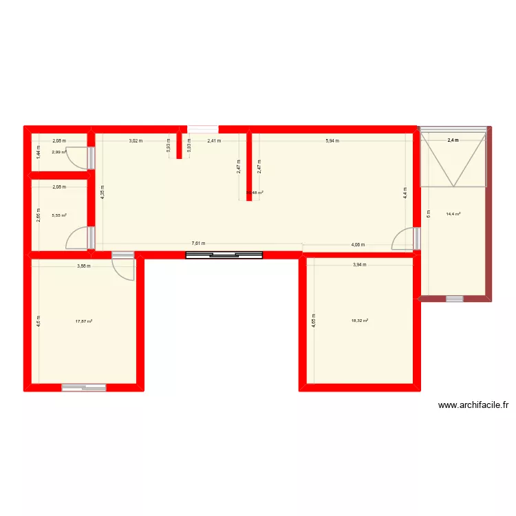 min. Plan de 6 et 110 m² min. Plan de 6 et 110 m²