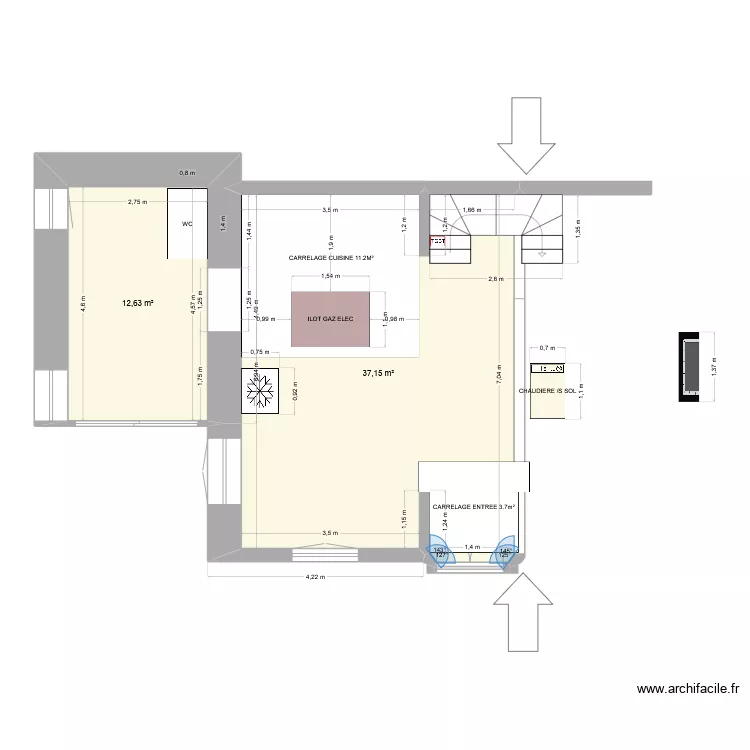 DOMEK V3. Plan de 
