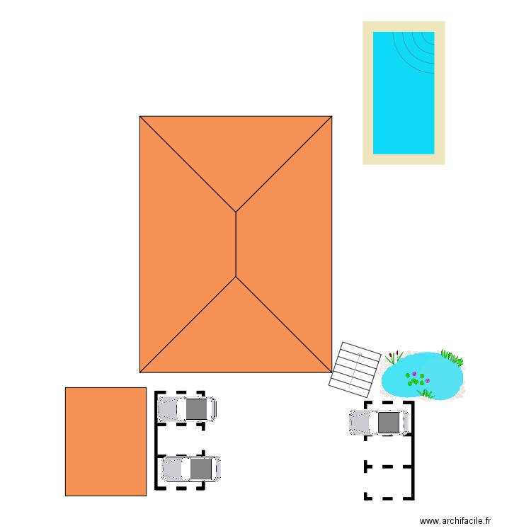 maison palmire. Plan de 0 pièce et 0 m2