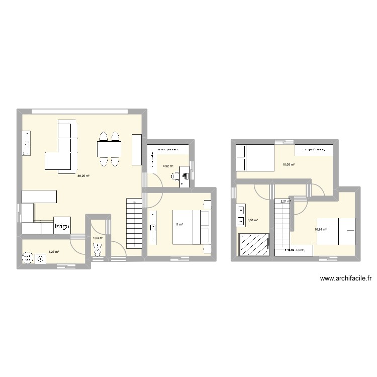 PLAN 4 etage. Plan de 0 pièce et 0 m2