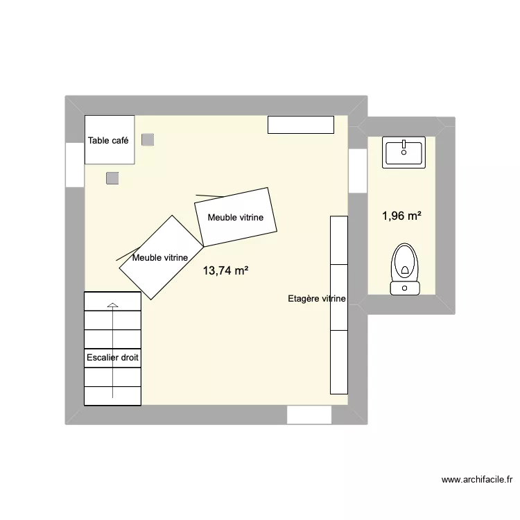 plan magasin Beziers . Plan de 