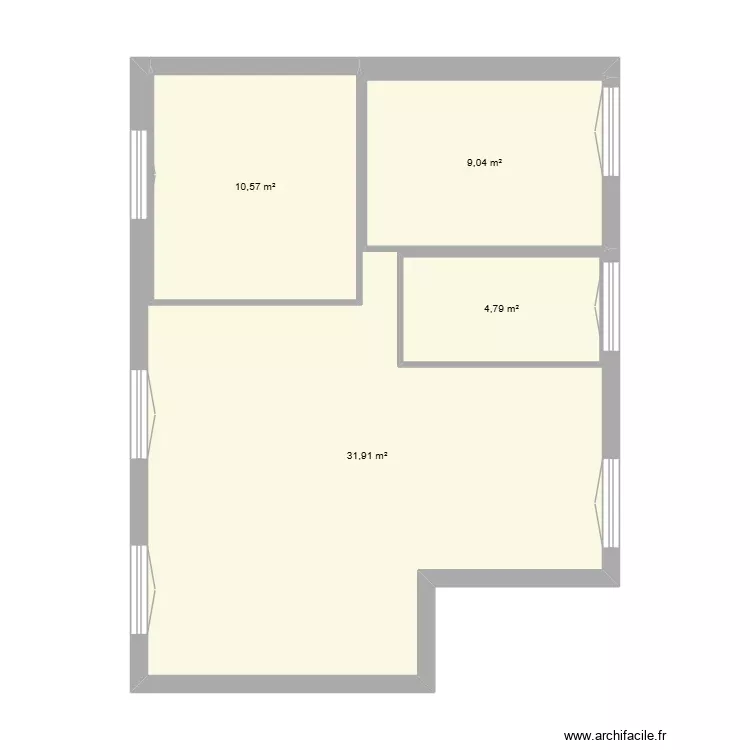 MARION 2. Plan de 4 Pièces et 62 m² MARION 2. Plan de 4 Pièces et 62 m²