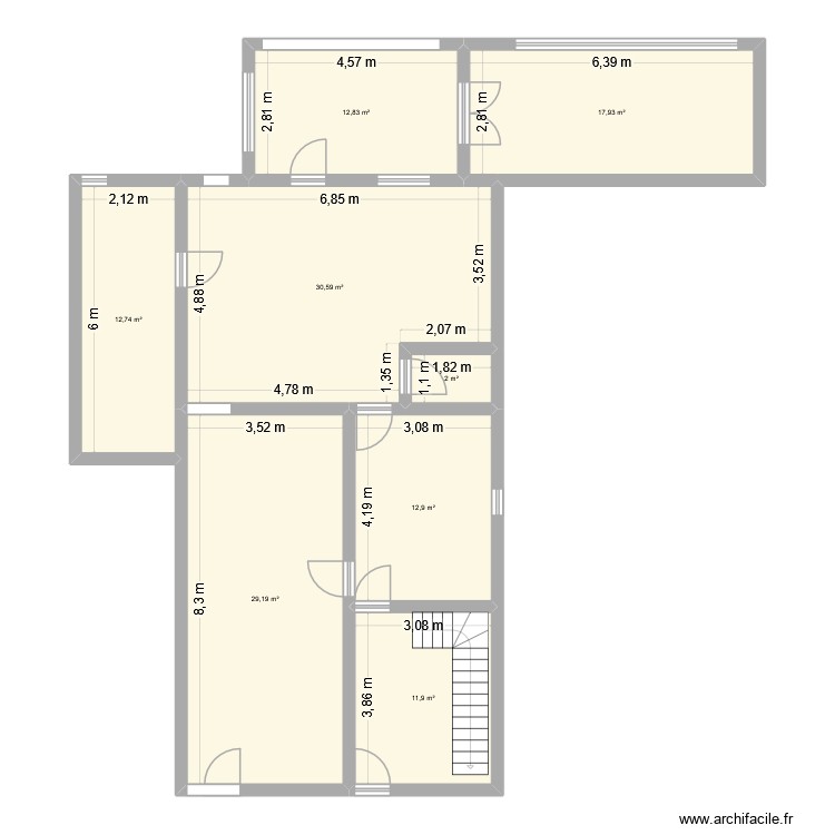 RDC ST MAUR V2. Plan de 0 pièce et 0 m2
